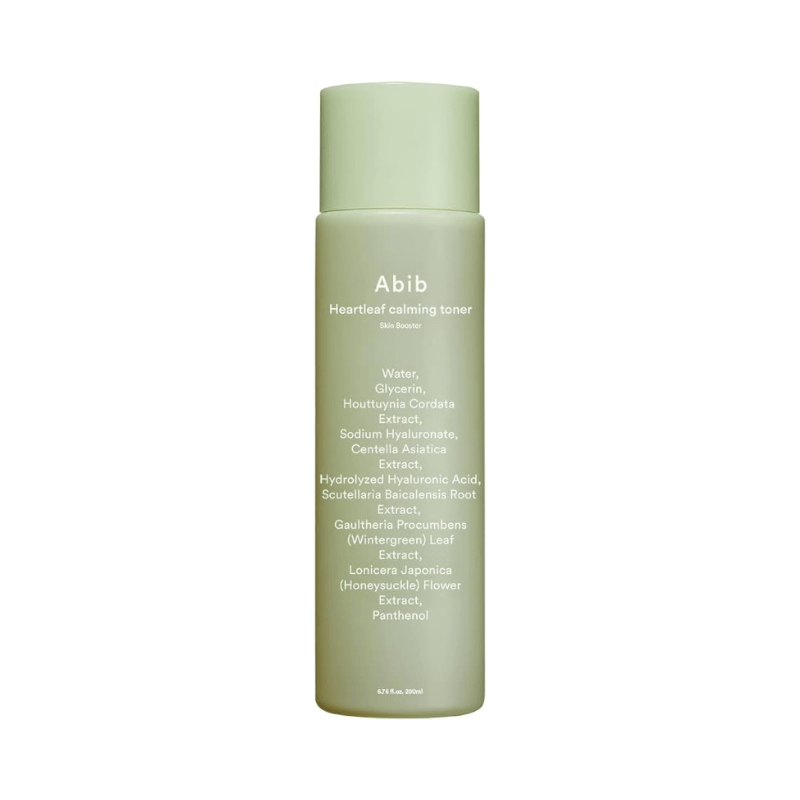 Abib Heartleaf Calming Toner | Korean Soothing & Hydrating Face Toner for Redness & Skin Barrier Care | Sensitive Skin