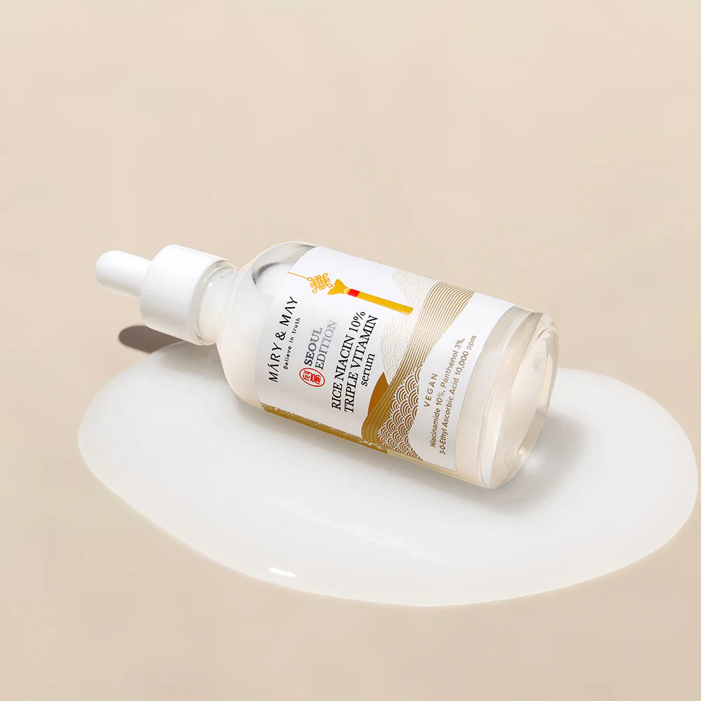 Mary & May Vegan Rice Niacin 10% Triple Vitamin Serum 80ML