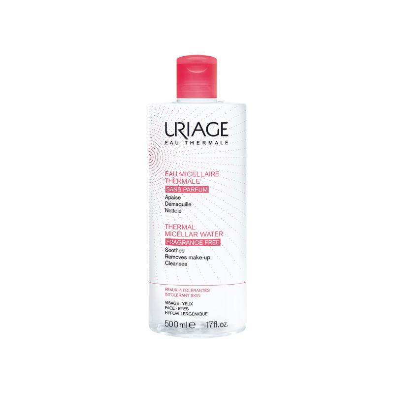 Uriage Eau Thermale Micellar Water Intolerant Skin Fragrance Free, 500ml
