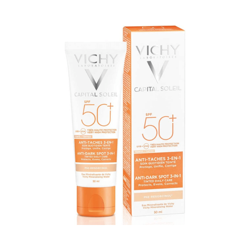 Vichy Idéal Soleil 3-in-1 Tinted Anti-Dark Spots Care SPF50+ 50ML
