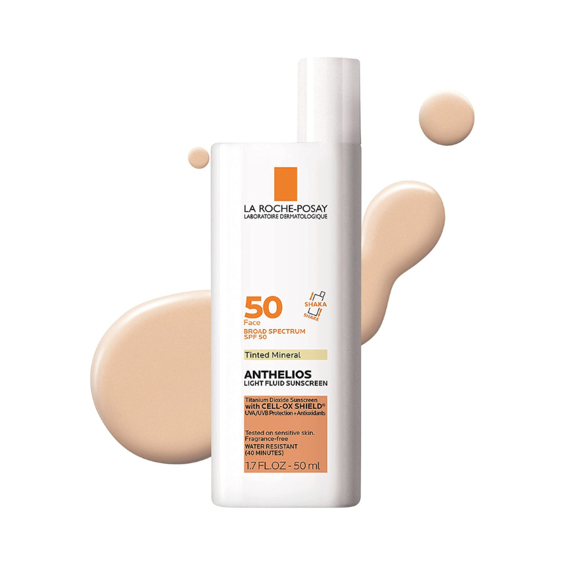 La Roche-Posay Anthelios Mineral Tinted Sunscreen for Face SPF 50, 50ML