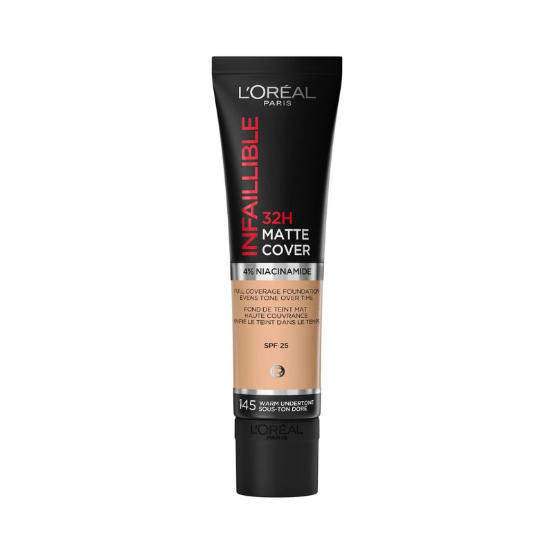L'Oréal Paris Infallible 32H Matte Cover SPF 25, 145 BEIGE PINK