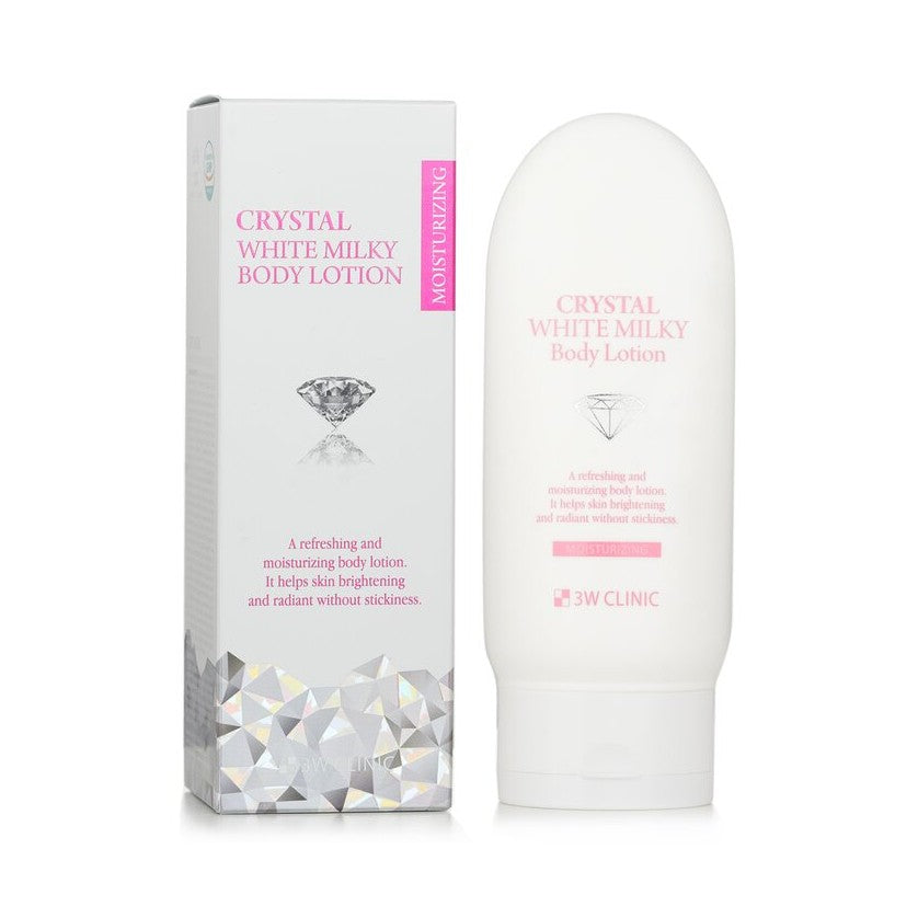 Soft silky body lotion suitable for dry and dull-looking skin