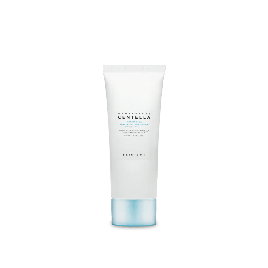 SKIN1004 Hyalu Cica Water Fit Sun Serum SPF50 PA++++ 100ml front packaging