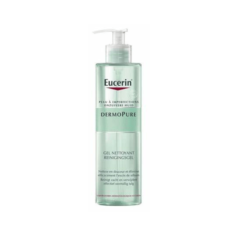 Eucerin Dermopure Gel Nettoyant, 400ML
