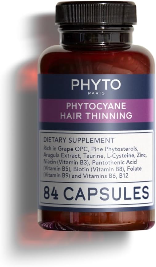 Phyto Phytocyane Hair Thinning Food Supplement 84 Capsules