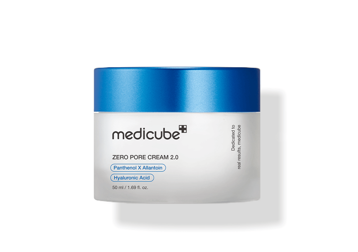 Medicube Zero Pore Cream 2.0 50 ML | Korean Pore Minimizing Face Cream for Oily & Combination Skin