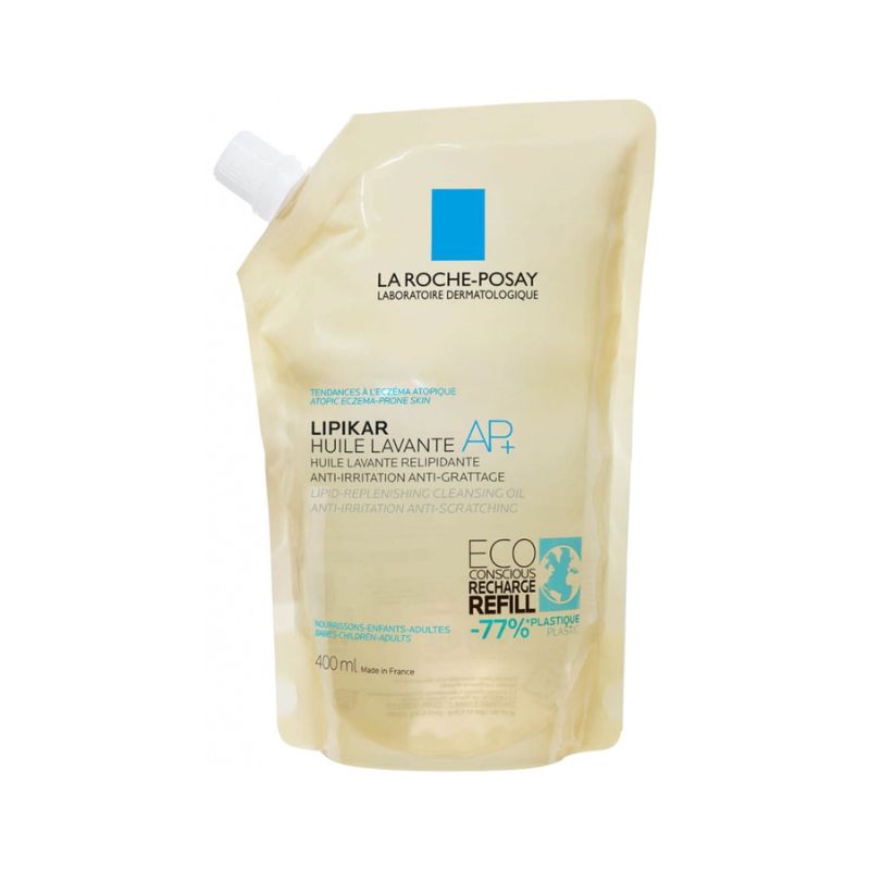 La Roche-Posay Lipikar AP+ Eco-Refill Cleansing Oil 400ML