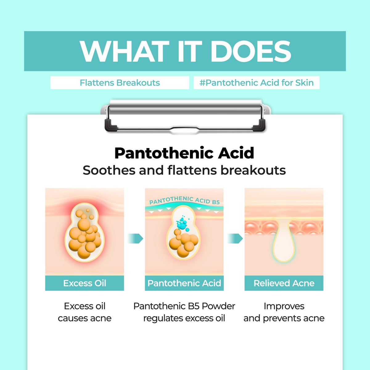 Numbuzin No. 1 Pantothenic B5 Active Drying Powder 7g