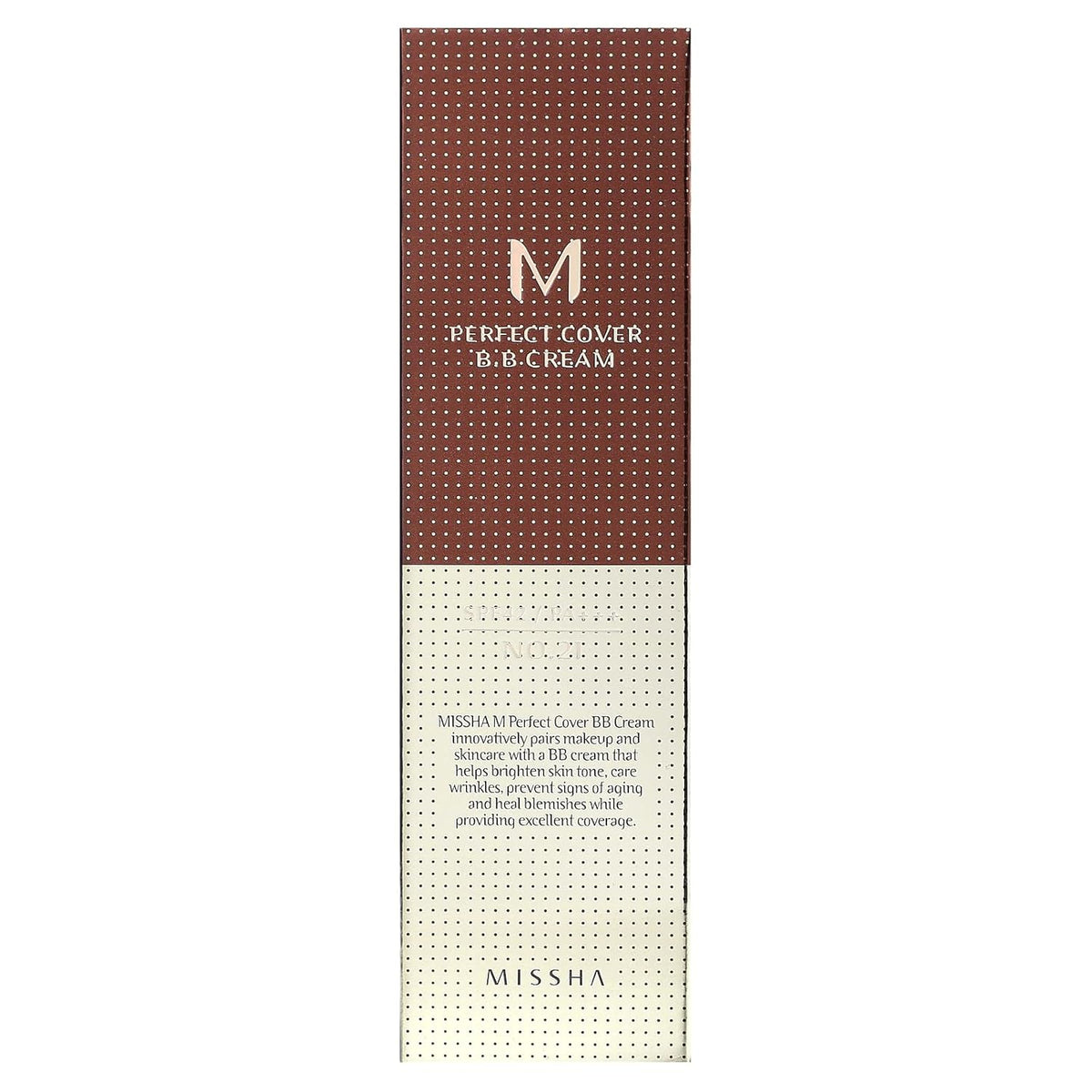 MISSHA M Perfect Cover BB Cream SPF42 PA+++ (No.21 Light Beige) 50ML
