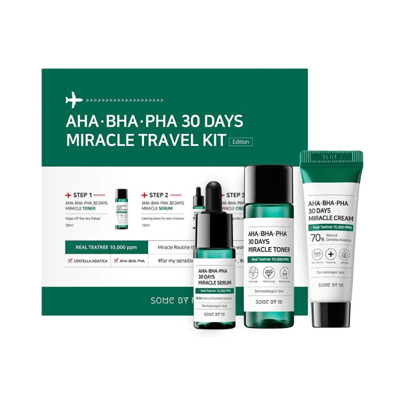 Some By Mi - AHA, BHA, PHA 30 Days Miracle Travel Kit