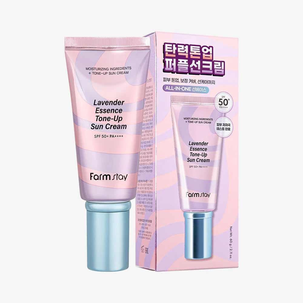 Farmstay Lavender Essence Tone-Up Sun Cream 60g