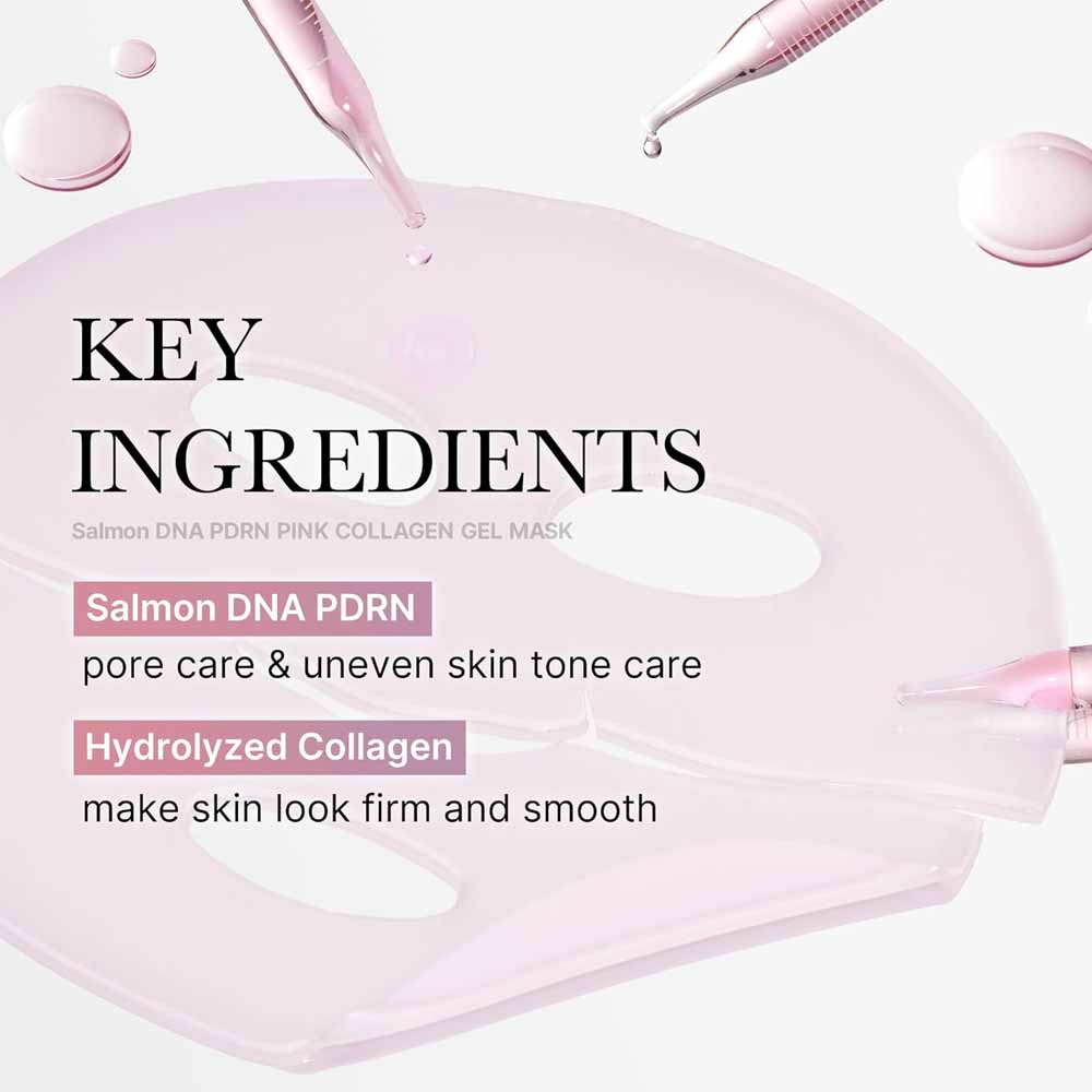 Medicube PDRN Pink Collagen Gel Mask 28g ( 1 Sheet x 4Pcs )