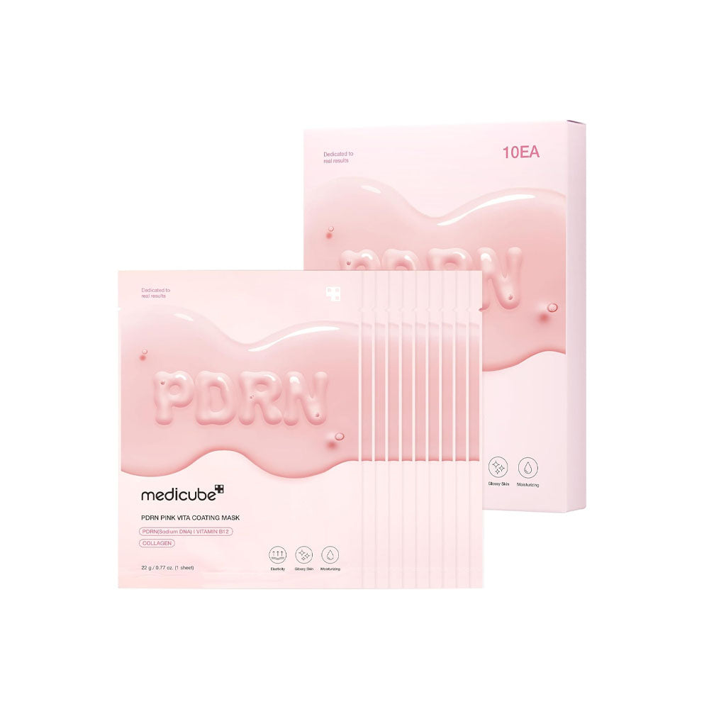MEDICUBE PDRN PINK VITA COATING MASK 22G 10EA