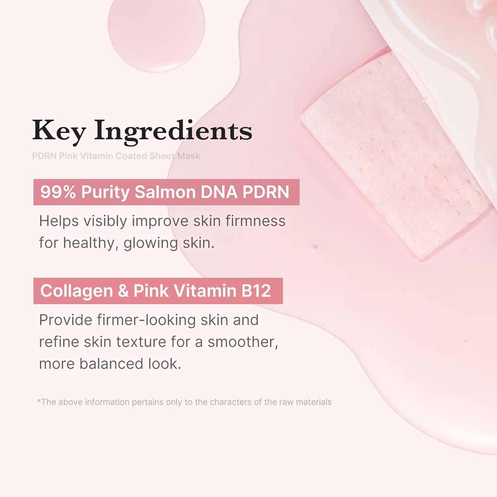 Medicube PDRN Pink Vita Coating Mask 22g × 10EA