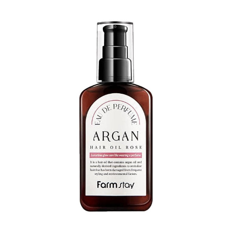 Farm Stay Eau De Perfume Argan Hair Oil 100ml Rose