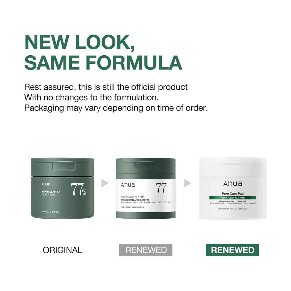 ANUA Heartleaf 77% Clear Pad 160ml