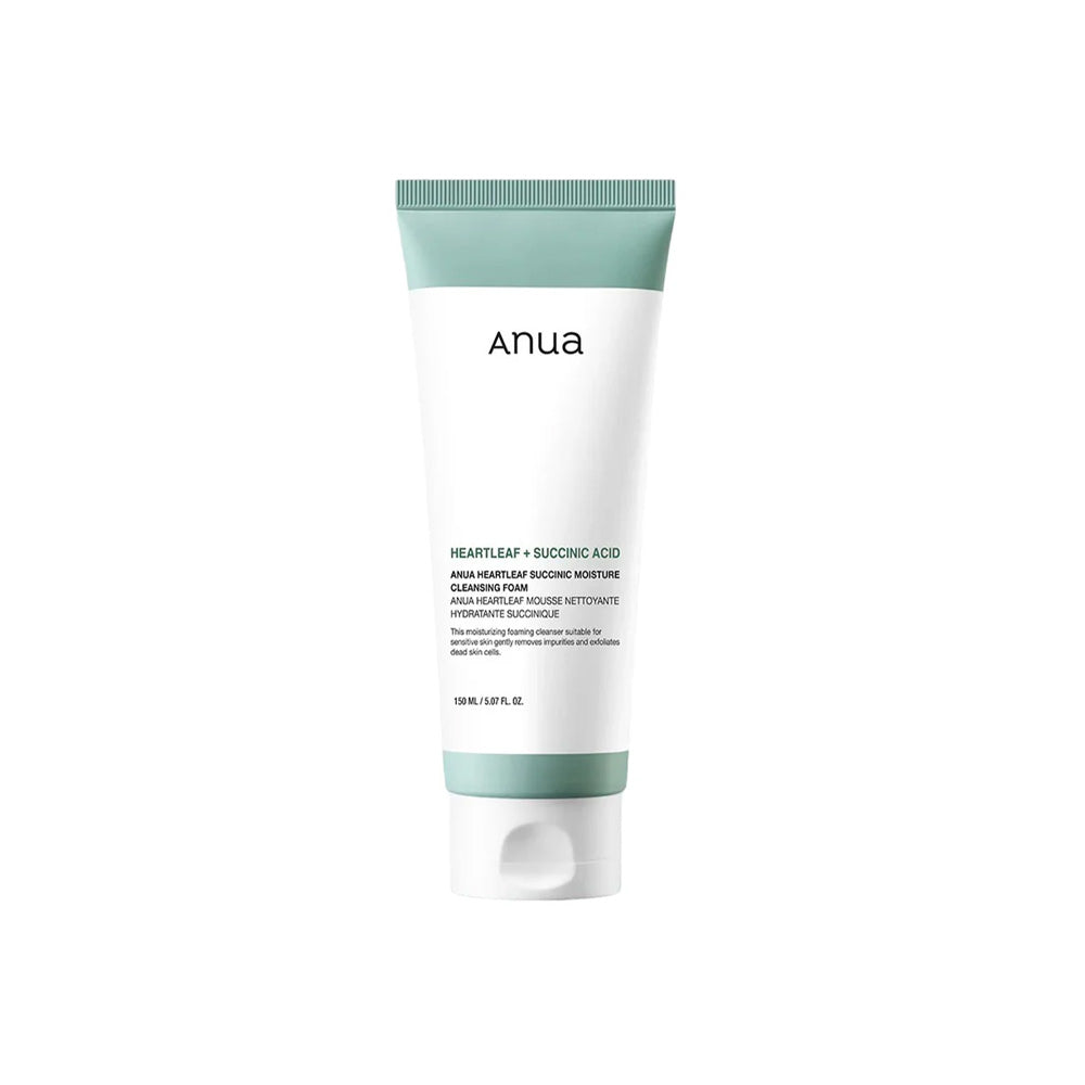 Anua HEARTLEAF SUCCINIC CLEANSING FOAM 150ML