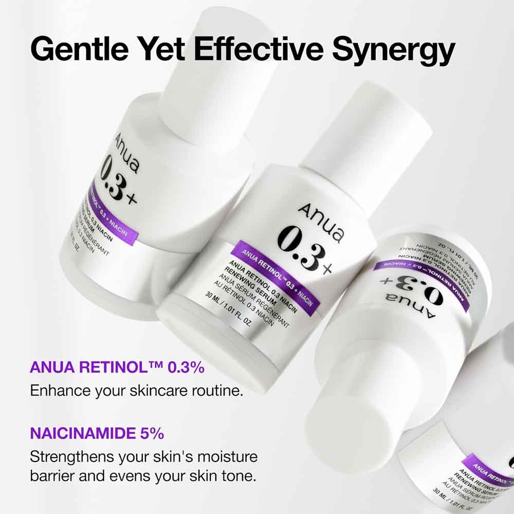 Anua retinol 0.3 Niacin Renewing Serum 30ml
