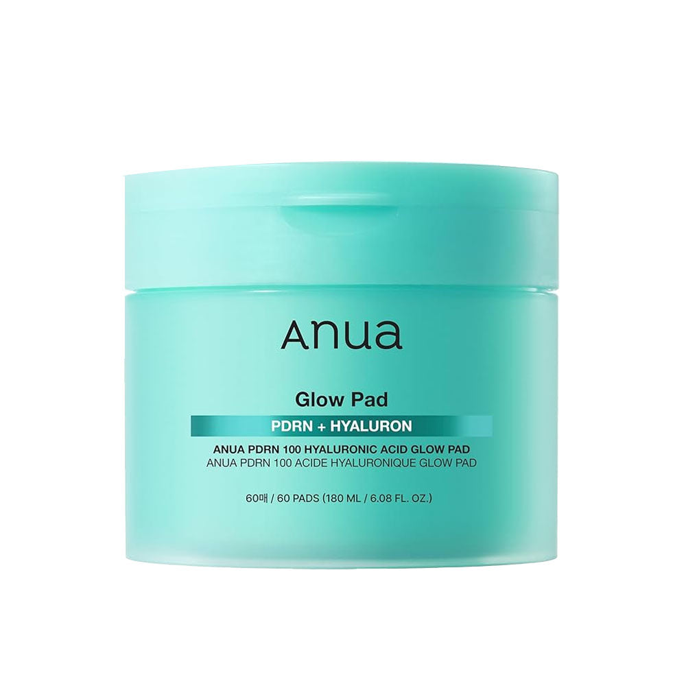 Anua PDRN 100 Hyaluronic Acid Glow Pad 180ML 60PADS