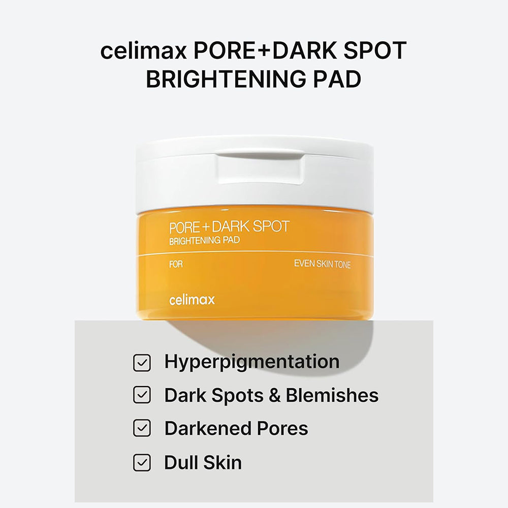 Celimax, Pore + Dark Spot Brightening Pad 100ML