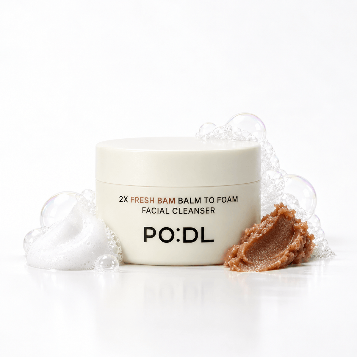 PO:DL 2X Fresh Bam Balm To Foam Cleanser 130ML