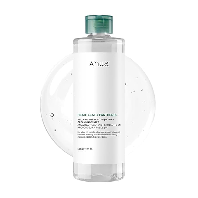 ANUA Heartleaf + Panthenol Deep Cleansing Water 500ml