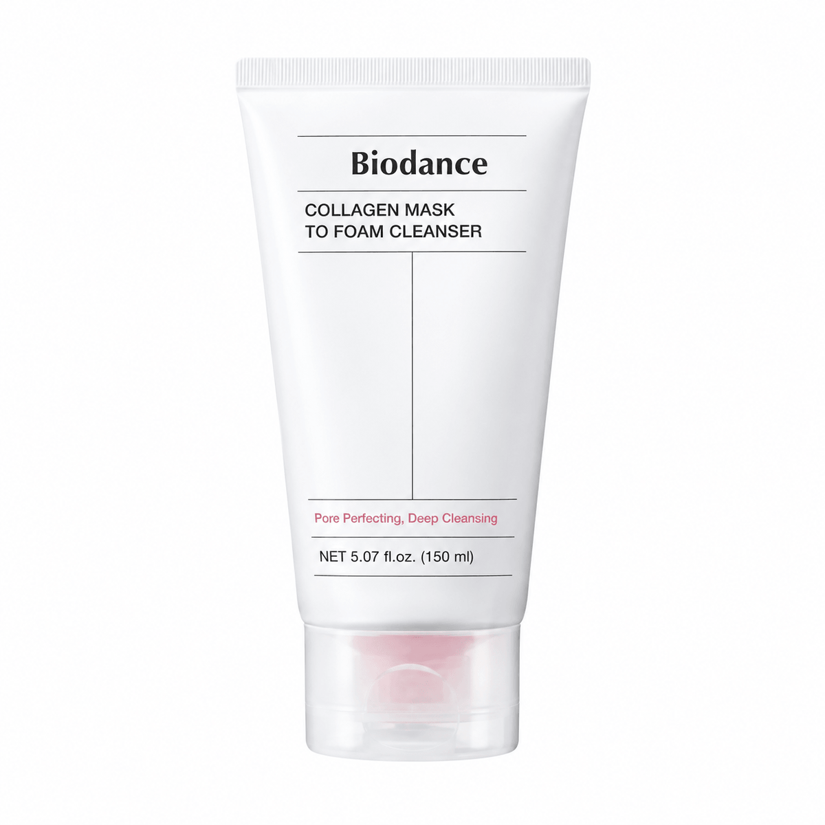 Biodance Collagen Mask to Foam Cleanser 150 ML | Korean Collagen Facial Cleanser for Deep Pore Cleansing, Firming & Smooth Skin Texture