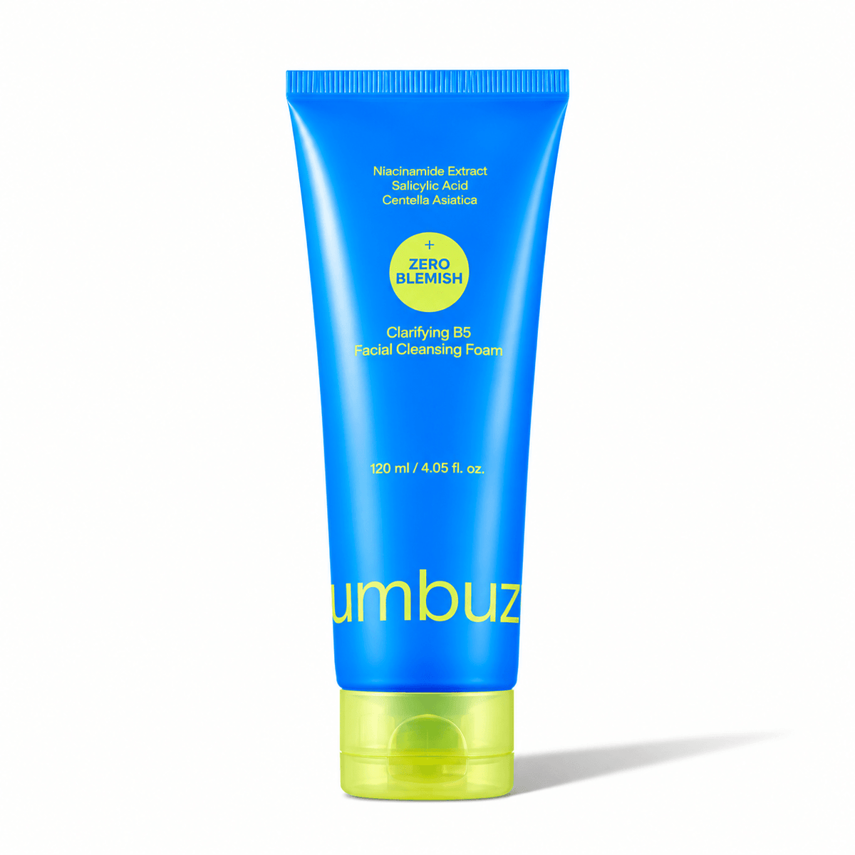 Numbuzin Zero Blemish Clarifying 2% Sulfur Cleansing Foam 150 ML | Korean Deep Cleansing Face Wash for Acne, Blemishes, Excess Oil & Clogged Pores | Oily & Acne-Prone Skin