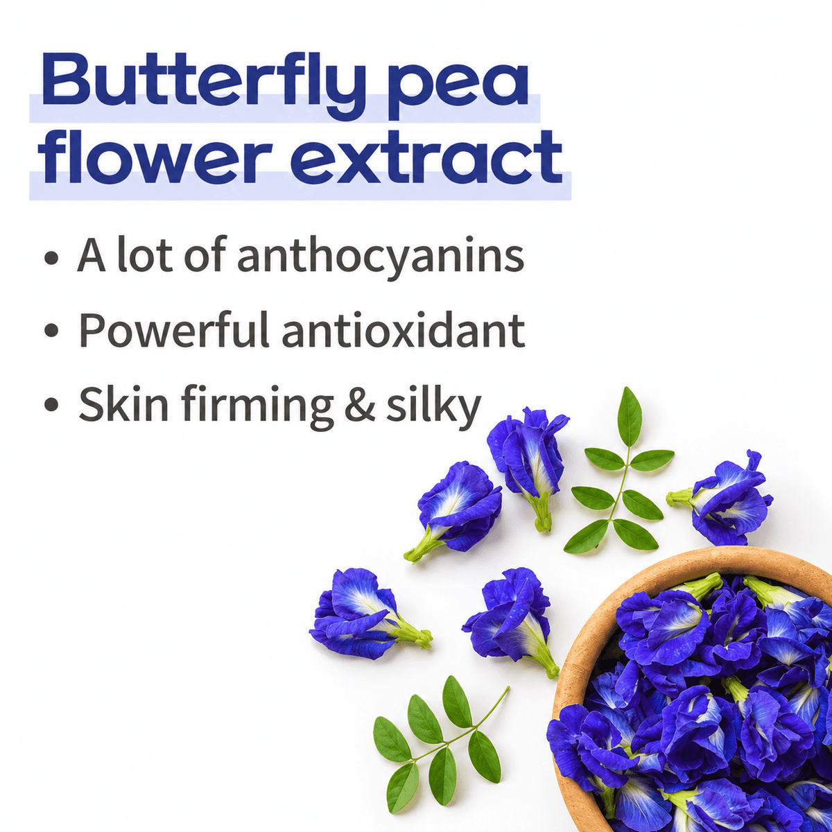 Ongredients Butterfly Pea Cleansing Ball 110 G | Korean Gentle Facial Cleansing Bar for Impurities, Hydration & Soft, Refreshed Skin