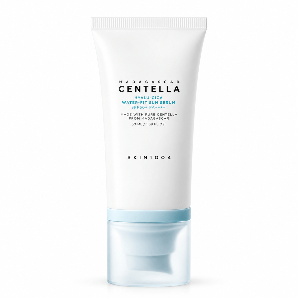 SKIN1004 Madagascar Centella Hyalu-Cica Water-Fit Sun Serum SPF50+ PA++++ 50 ML | Korean Hydrating Face Sunscreen