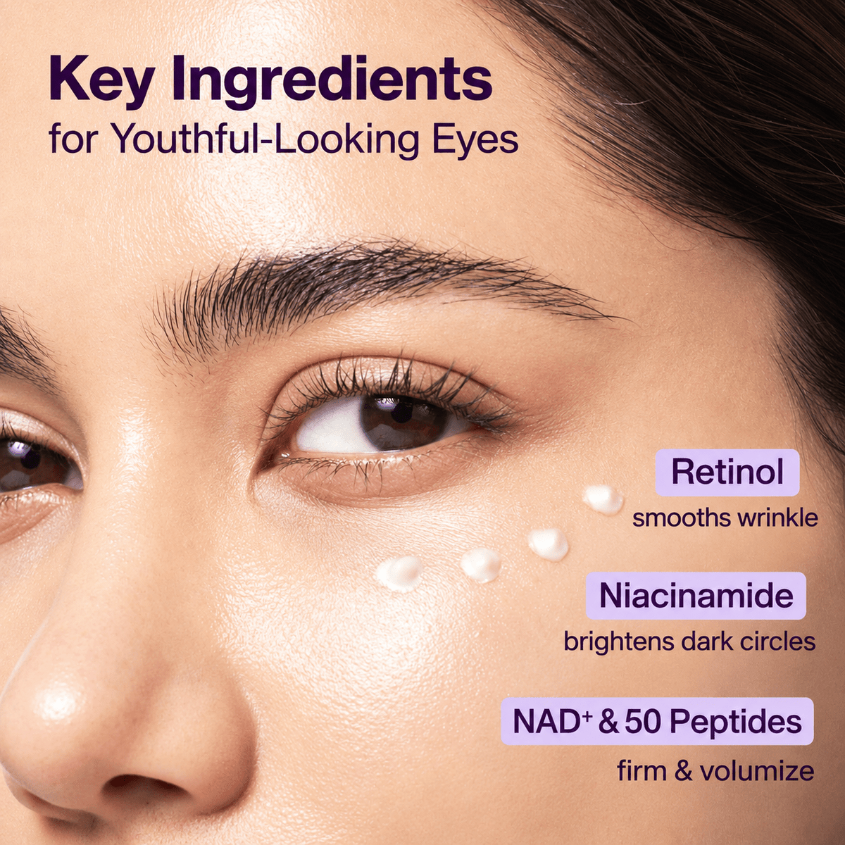 Numbuzin No.9 NAD Retinol Volumetox Eye Cream 10ML