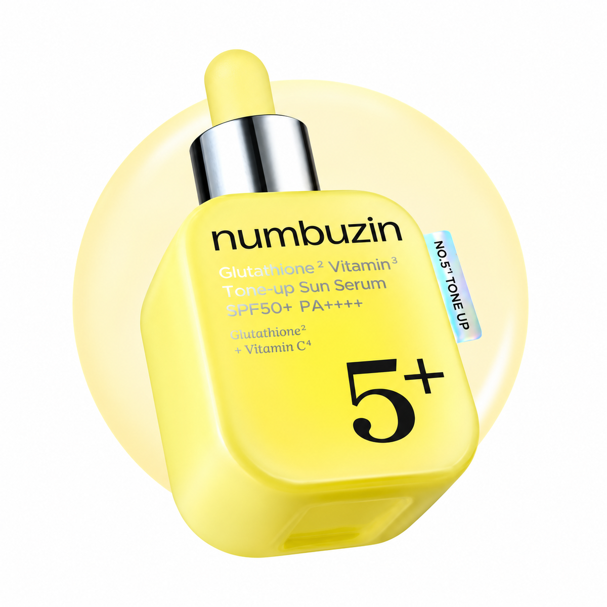 Numbuzin No.5 Glutathione Vitamin Tone Up Sun Serum 30ML