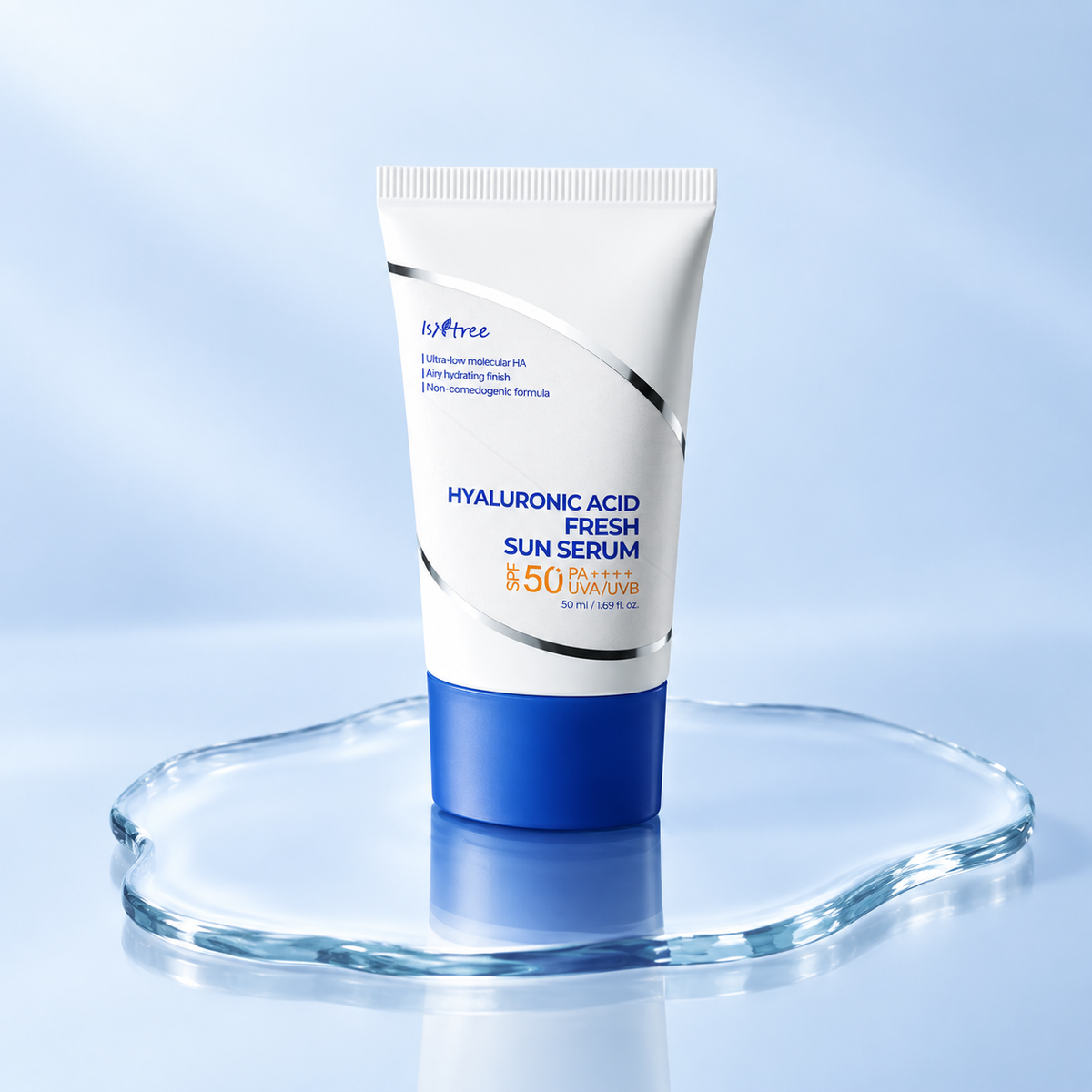IsNtre Hyaluronic Acid Fresh Sun Serum SPF 50+ PA ++++ 50 ML