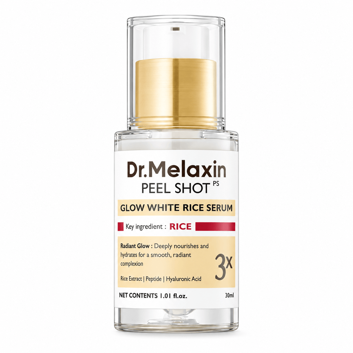 Dr. Melaxin Peel Shot Glow White Rice Serum 30ML
