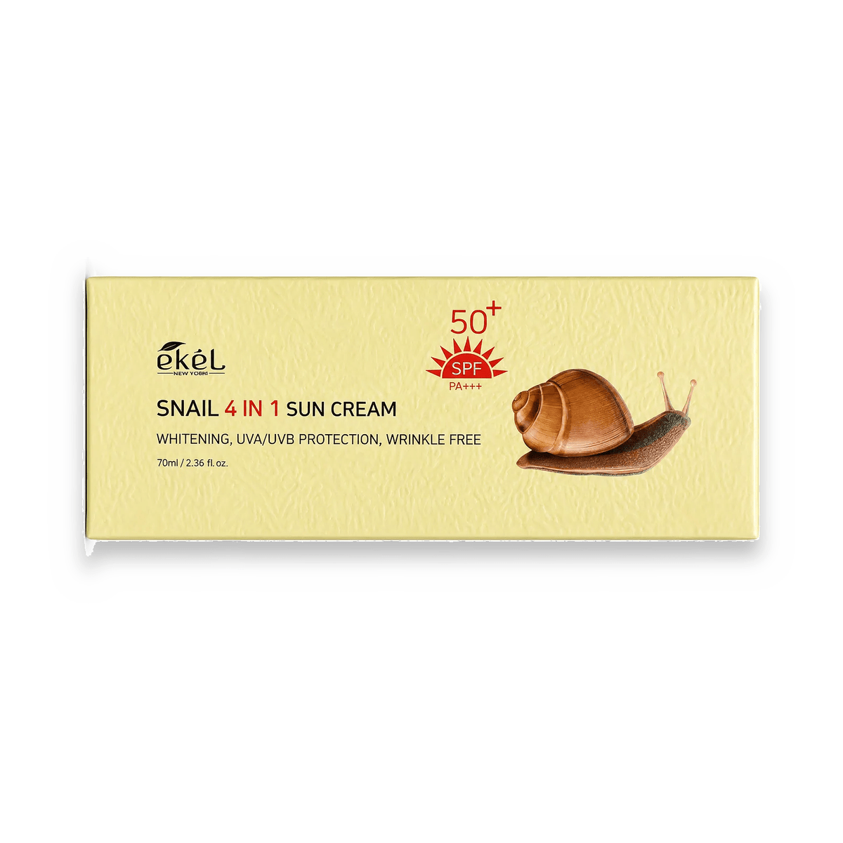 Ekel Snail 4-in-1 Sun Cream SPF50+ PA+++ – 70ML