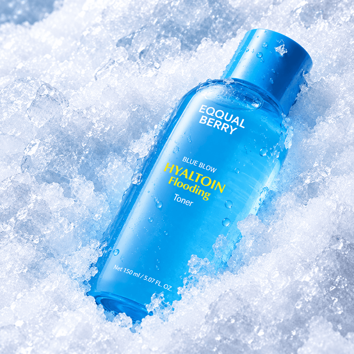 Eqqualberry Hyaltoin Flooding Toner 150 ML | Korean Hydrating & Plumping Face Toner for Dry & Dehydrated Skin