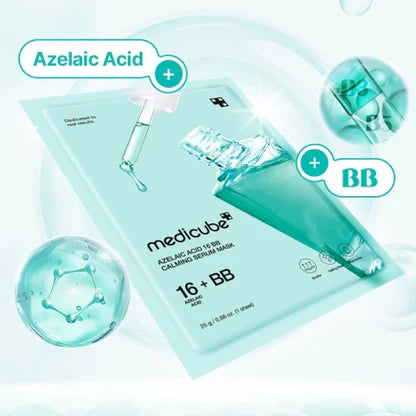 Medicube Azelaic Acid 16 BB Calming Serum Mask 25g