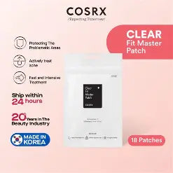 COSRX Clear Fit Master Patch Somaderm Spot‑S 18 Patches