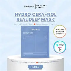 Biodance Hydro Cera‑Nol Real Deep Mask 34g X 4