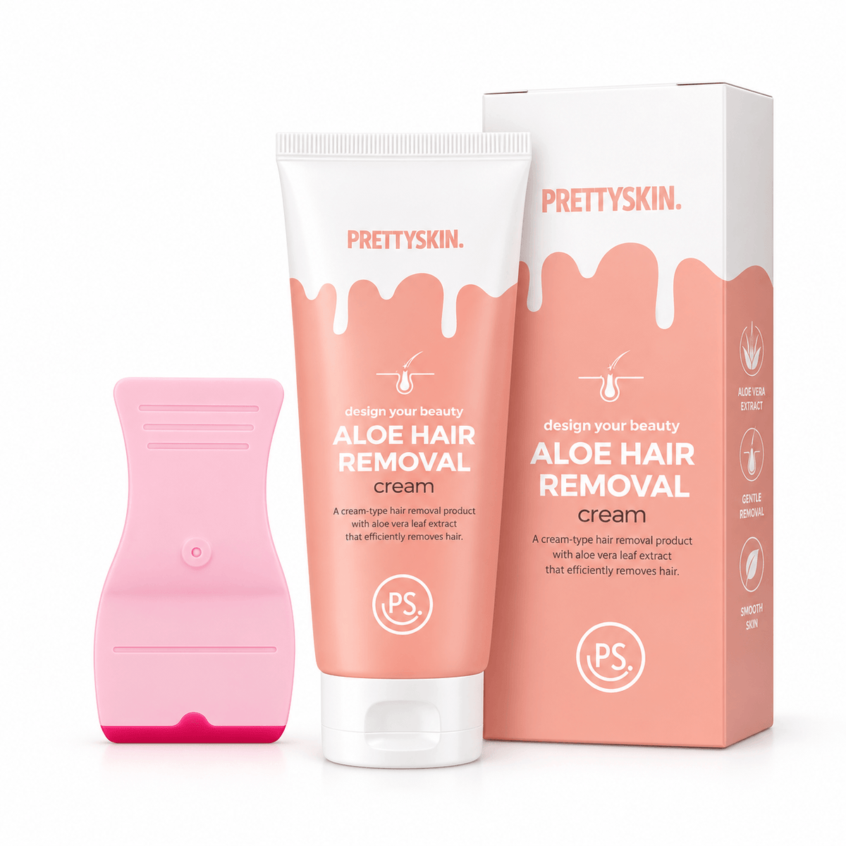 PRETTYSKIN Aloe Hair Removal Cream 100ML