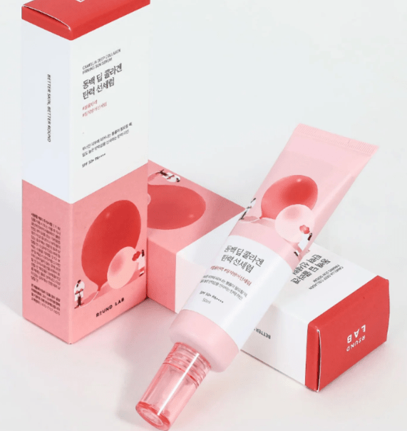 Round Lab Camellia Deep Collagen Firming Sun Serum SPF 50+ PA++++50ML