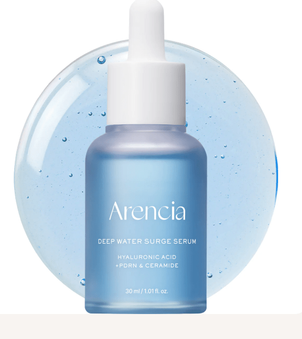 Arencia Deep Water Surge Serum 30 ML | Korean Deep Hydrating Face Serum for Dry, Dehydrated & Plump Skin