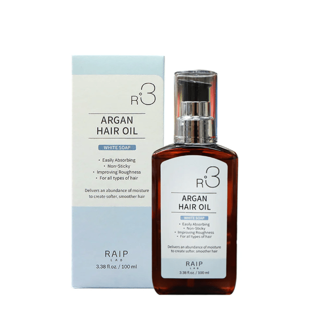 RAIP R3 Argan Hair Oil 100Ml - White Soap