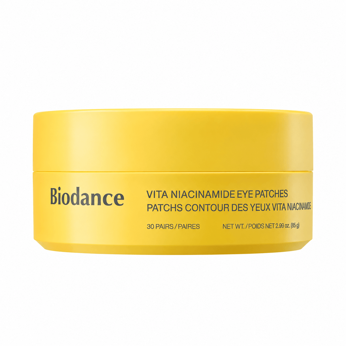 Biodance Vita Niacinamide Eye Patches 30 Pairs 85 G | Korean Brightening Hydrogel Eye Patches for Dark Circles, Puffiness & Fine Lines