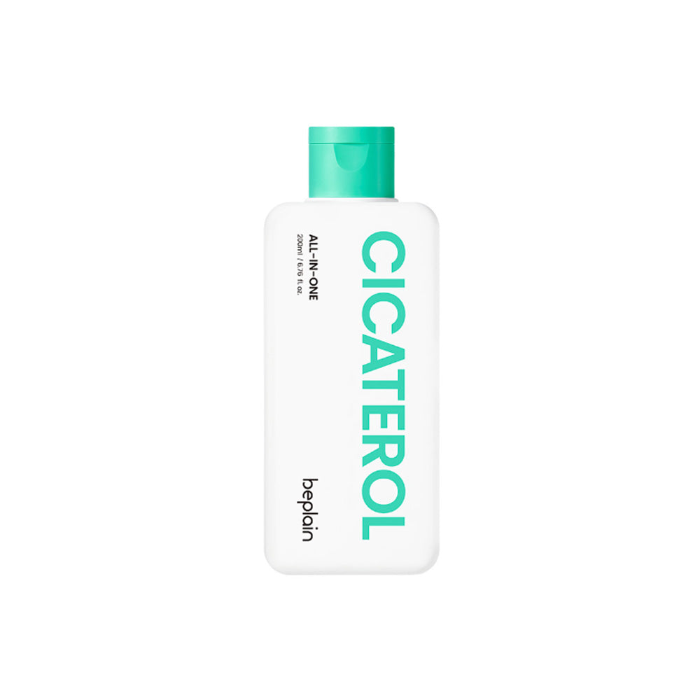 Beplain Cicaterol All-In-One Essence 200ml front view soothing cica skincare bottle