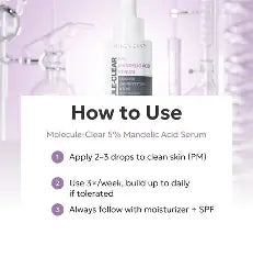NINELESS Molecule Clear 5% Mandelic Acid Serum 30ML