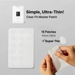 COSRX Clear Fit Master Patch Somaderm Spot‑S 18 Patches