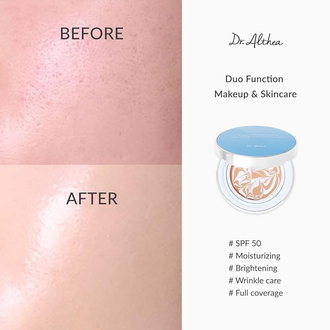 DR.ALTHEA Double Serum Balm Foundation #23 Natural Beige hydrating Korean balm foundation with radiant semi dewy finish