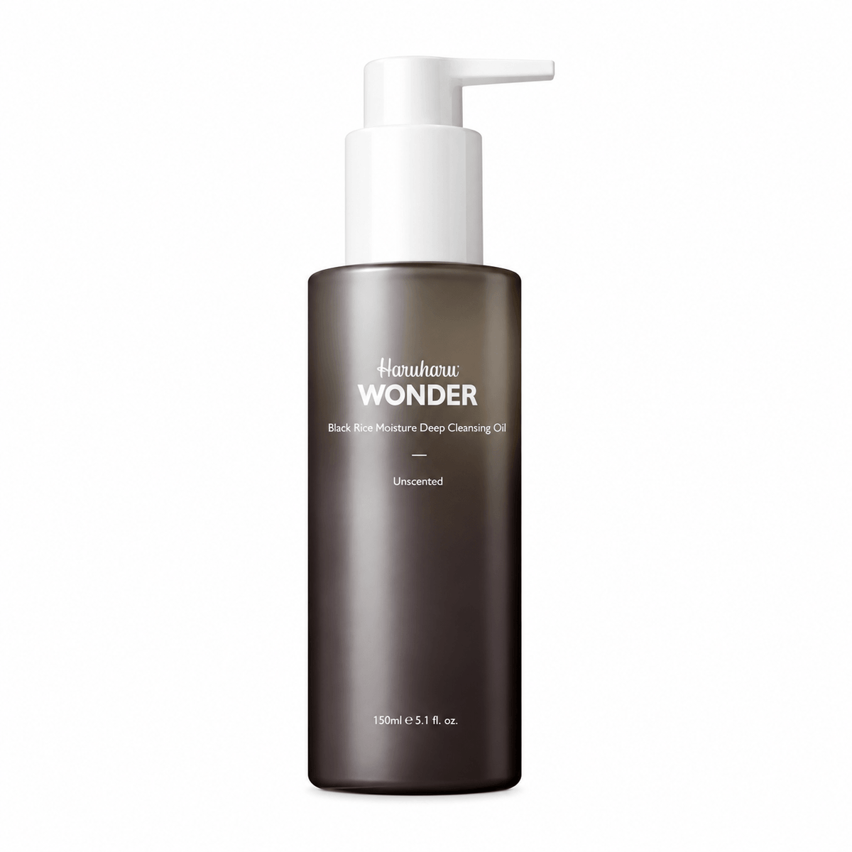 Haruharu Wonder Black Rice Moisture Deep Cleansing Oil 150ML | Hydrating Korean Facial Cleanser
